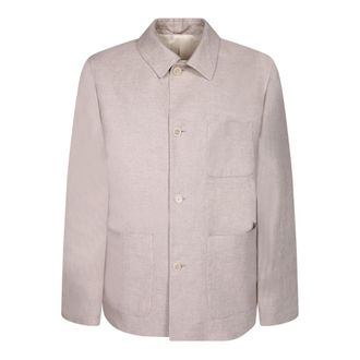 Lardini Paif66405 Jacket - male - Lardini - Light Jackets - Beige - 2XL - Jackets