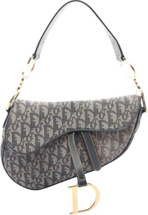 Dior Pre-owned Dior issimo Canvas Saddle Bag Ladies CRECB3EGO2QUXTGO