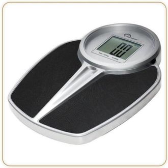 Little Balance Little Balance - Pese-persona 8327 - Pro M 225 - B&aacute;scula Electr&oacute;nica - 225 Kg / 1 Kg - Negro / Plata