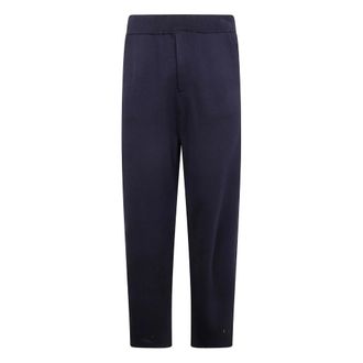 Emporio Armani Sweatpants, male, Blue, S, Dark Navy Trouser