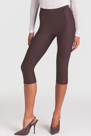 SKIMS High Waist Capri Pants in Raisin at Nordstrom, Size Xx-Small