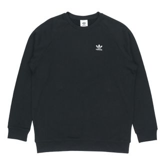 adidas originals Crew Basic Round Neck Pullover Black DV1600