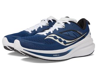 Saucony Omni 22 Mens Shoes Tide/White : 10 D - Medium, Synthetic/Textile