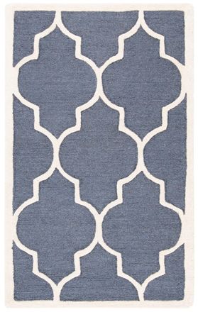 Safavieh Alfombra lana grigio/neutrale 91 x 152 cm