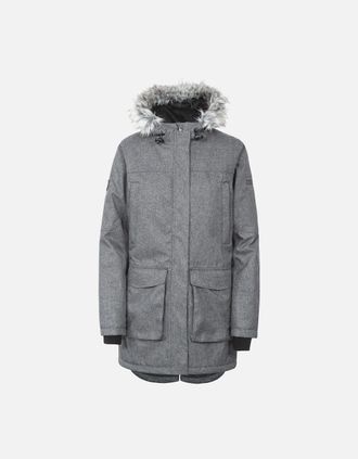 Trespass Womens Trespass Womens/Ladies Thundery Waterproof Jacket - Grey - Size: 14