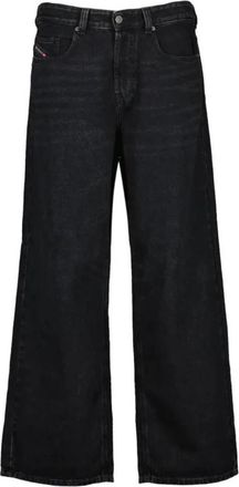 Diesel 2001 D-Macro Jeans - Heren - Loose Fit Jeans - Zwart - W34 - Katoen - Jeans