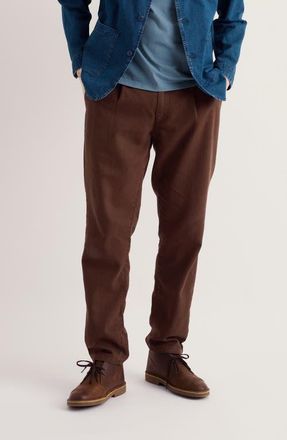 Seasalt Cornwall Helmsman Linen & Organic Cotton Pants in Seedbed at Nordstrom, Size 34