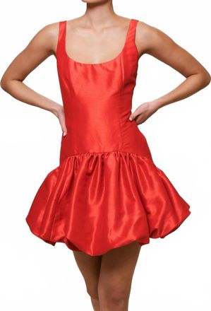 Hutch Lowry Dress In Red
