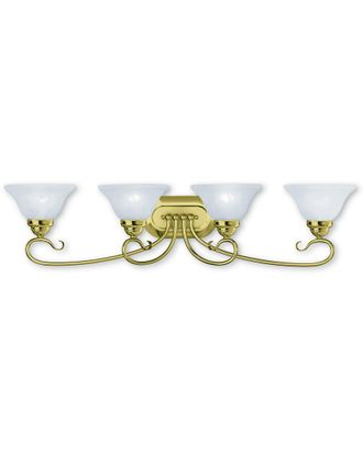 Livex Lighting Livex Coronado 4-Light Polished Brass Bath-Light