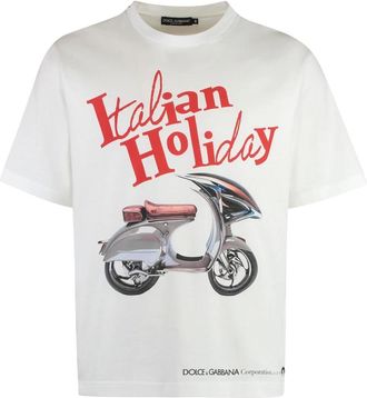 Dolce & Gabbana Uomo, Top, Bianco, M, new