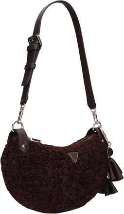 Guess Katie Convertible Shoulder Bag - Dames - Schoudertassen - Bruin - ONE Size - Tassen