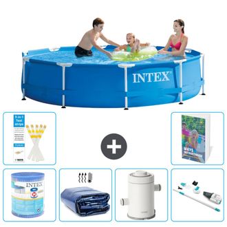 Intex Piscina Con Estructura Redonda - 305x76 Cm - 7-piezas S120
