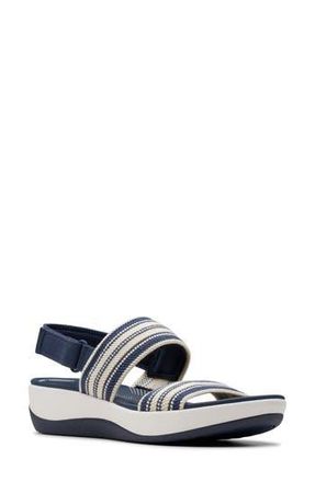 Clarks Arla Stroll Sandal in Navy Multi at Nordstrom Rack, Size 7.5