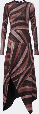 Pucci Iride Lurex jersey midi dress