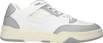 Celine Herens Sneakers Wit/Grijs Leer