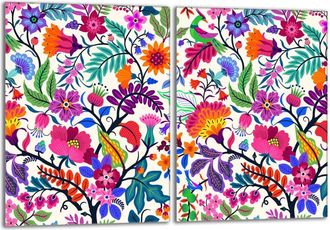 OEM Protector De Cristal Para Estufa 2x40x52 Flores