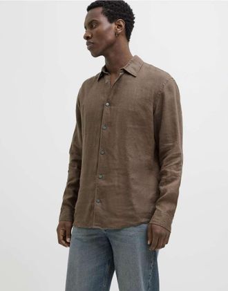 Jack & Jones Camicia beige-Neutro