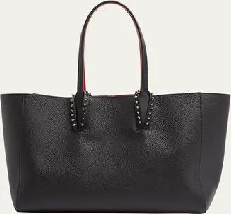 Christian Louboutin Cabata Soft Small Tote Bag in Grained Leather