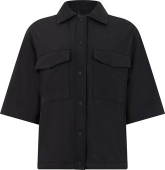 Herno Jacket with three-quarter sleeves - female - Herno - Light Jackets - Black - XS - Jackets