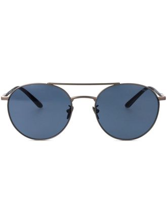 Giorgio Armani Occhiali da sole tondi - Grigio