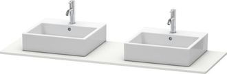 Duravit Consola Duravit Xsquare, 2 Huecos, 1600x16x550mm, Xs063hb3939