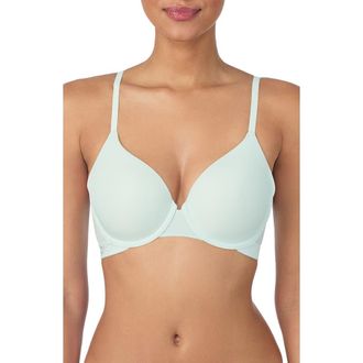 DKNY 2-Pack Logo Band Underwire T-Shirt Bras in Sand/Fresh at Nordstrom Rack, Size 34B