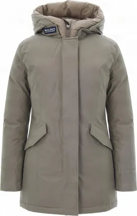 Woolrich Water-Repellent Windproof Hooded Parka With Teflon Coating