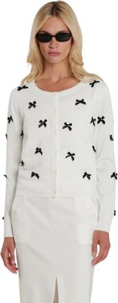 Relish Ryder 1101 Cardigan - Dames - Vesten - Wit - M - Truien & Vesten