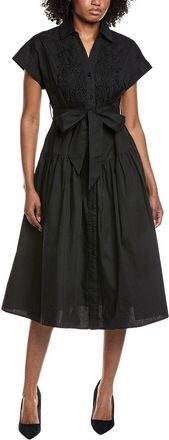 Gracia Front Lace Belt Shirtdress