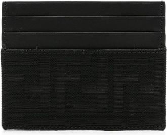Fendi FF Logo-pattern Cardholder