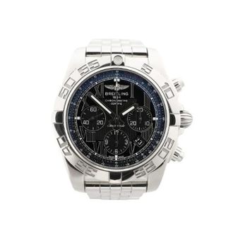 Breitling Vintage, unisex, Zwart, ONE Size, Pre-owned Chronomat