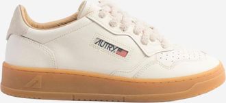 Autry Beige Low-top Sneakers