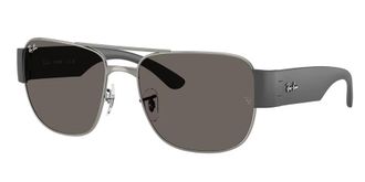 Ray-Ban Dark Grey Square Unisex Sunglasses RB3756 004/B1 56