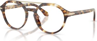 Giorgio Armani 51mm Round optical glasses in Tortoise at Nordstrom