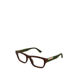 Gucci Optisch montuur - Heren - Brillen - Bruin - 55 MM - Accessoires