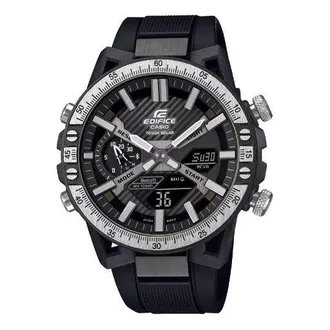 Casio Digital-Analog Black Silver ECB-2000TP-1A