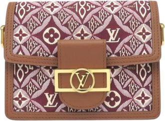 Louis Vuitton Pre-owned Mini Dauphine - Dames - Vintage Schoudertas - Rood - ONE Size - Leer - Vintage