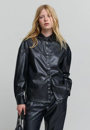 Ikks Hemd met lange mouwen en drukknopen