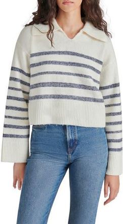 Steve Madden Esther Stripe Sweater in Cream at Nordstrom Rack, Size X-Small