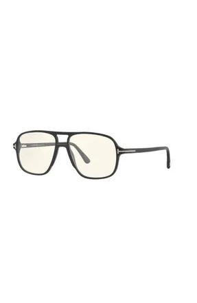 Tom Ford 56mm Square optical glasses in Black at Nordstrom