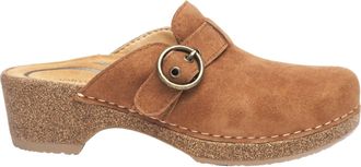 Aetrex Womens Madison Clog In Cognac