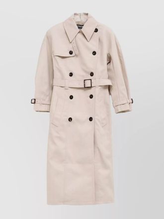 Jacquemus double-breasted belted trench coat