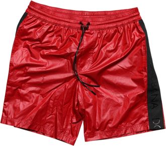 Dolce & Gabbana Rode Polyester Strandshorts 2-delige Badmode
