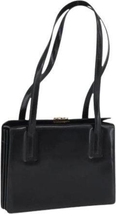 Ferragamo Pre-owned Handbags, female, Black, Size: ONE SIZE Pre-owned Handbag