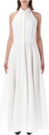 Ralph Lauren Shirt Dresses, female, White, Size: XS Eldred Sleeveless Halter Day Dress
