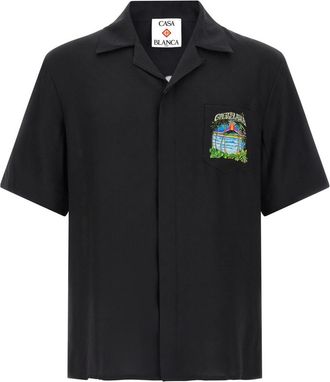 Casablanca Black Volcano Shirt