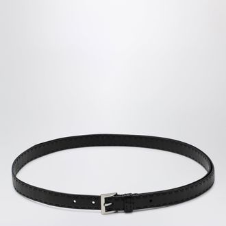 Prada Cintura in pelle nera