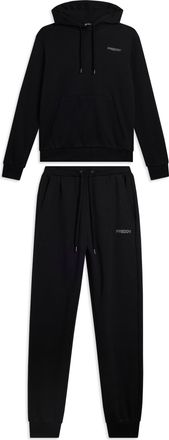 Freddy Tuta uomo felpa garzata con cappuccio e tasca a marsupio