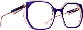 Caroline Abram Payton Frame - unisex - Brillen - Blauw - 51 MM - Accessoires