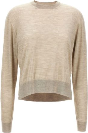 Jil Sander Asymmetrische trui - Beige